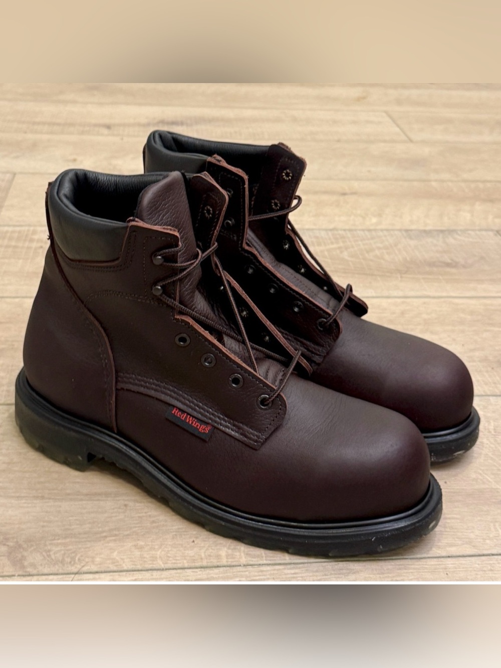 NEW RED WING 2406 SUPERSOLE 2.0 6-INCH SAFETY TOE BOOTS SZ 11.5 E